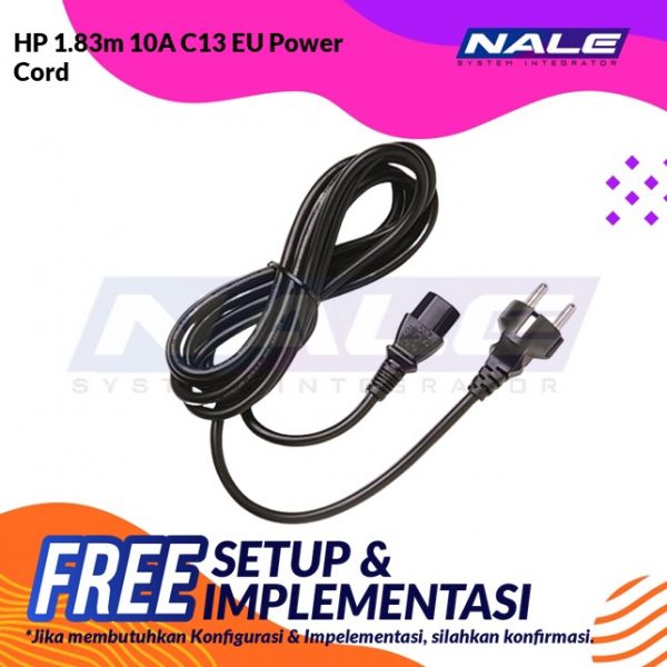 HP 1.83m 10A C13 EU Power Cord (AF568A)