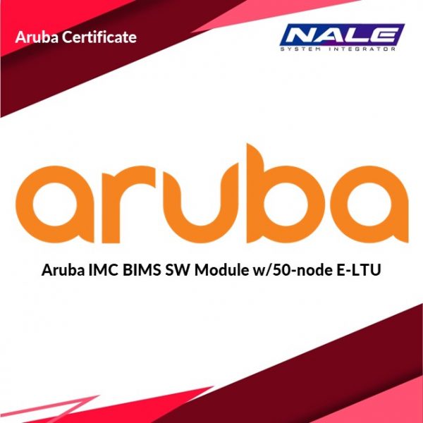 Aruba IMC BIMS SW Module w/50-node E-LTU (JH708AAE)