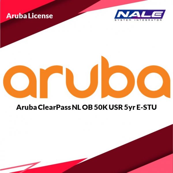 Aruba ClearPass NL OB 50K USR 5yr E-STU