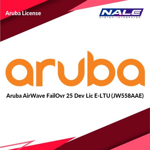 Aruba AirWave FailOvr 25 Dev Lic E-LTU (JW558AAE)