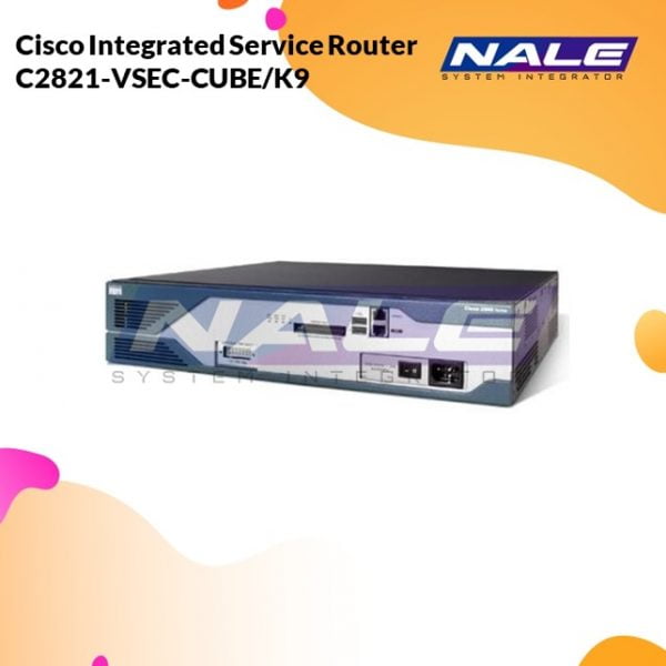 Cisco Integrated Service Router C2821-VSEC-CUBE/K9