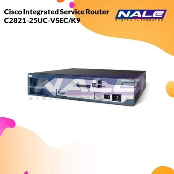 Cisco Integrated Service Router C2821-25UC-VSEC/K9